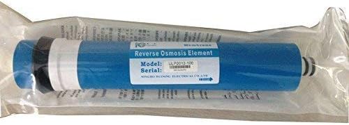 Huining 100GPD RO Membrane 1812/2012 Residential Reverse Osmosis Membrane Water Filter Cartrige Replacement for Home Drinking Water Filtration System Household Under Sink Water Purifier