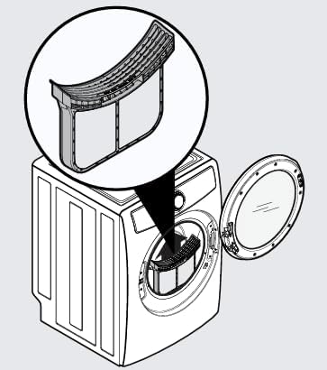 Generic 5304513574 DRYER LINT TRAP FILTER - Dryer Lint Screen Filter Trap Assembly Replacement for Electrolux/Frigidaire Dryers Filter Assembly, Lint, Clamshell. Fits Pre Retrofit