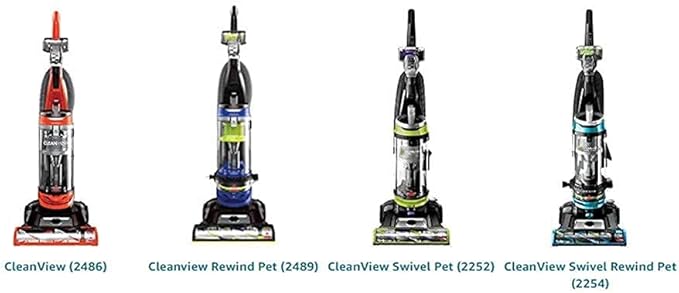 Vacuum Cleaner Filter Replacement Part Compatible With Bissell CleanView Rotating Pet Vertical vacuum 2252 2486 2489 2254 22543 24899 27909 1214 Motor Filter Replacement Part Number #1608225