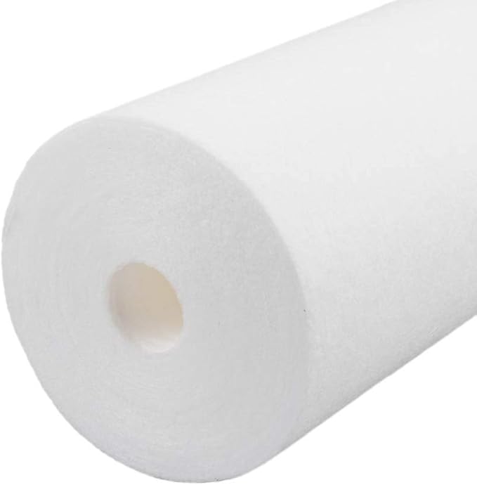 Clear Choice Sediment Water Filter 1 Micron 20 x 4.50" Water Filter Cartridge Replacement 20 inch RO System 155360-43, WHKF-GD25BB, 1-Pk