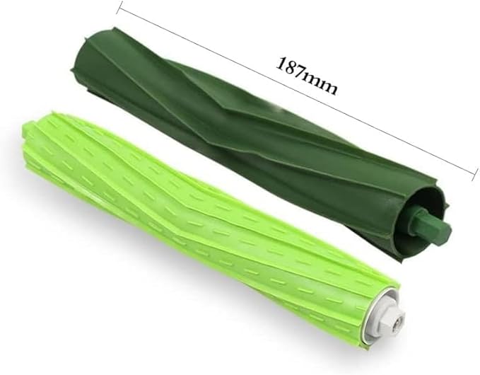 Replacement Parts and Accessories Compatible for iRobot Roomba i3, i4, E5, E6, E7, I, E & J Series Vacuum Cleaners - 1 Set of Rubber Brushes 4 HEPA Filters & 5 Side Brushes