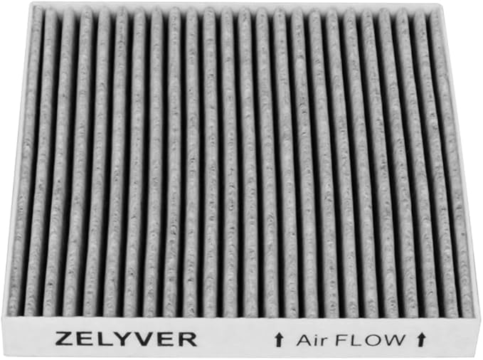 PA5359 Cabin Air Filter Carbon Fits for Freightliner M2 106 108SD 114SD 122SD B2 C2 MT45 Trucks or Buses Replace N10G-36000006 AF26427 PA5359 PA10188 49082 P614547(Set of 4)