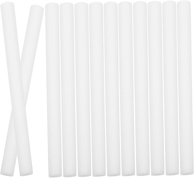 100pcs Oil Diffusers Sticks Car Diffuser Sponges Humidifier Filter Replacement Wick Absorbent Sticks