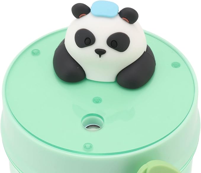 Mini Humidifier Desk Bedroom Home Portable USB Powered Air Humidification Cute Panda Humidifier Air Diffuser Purifier Atomizer 510ml