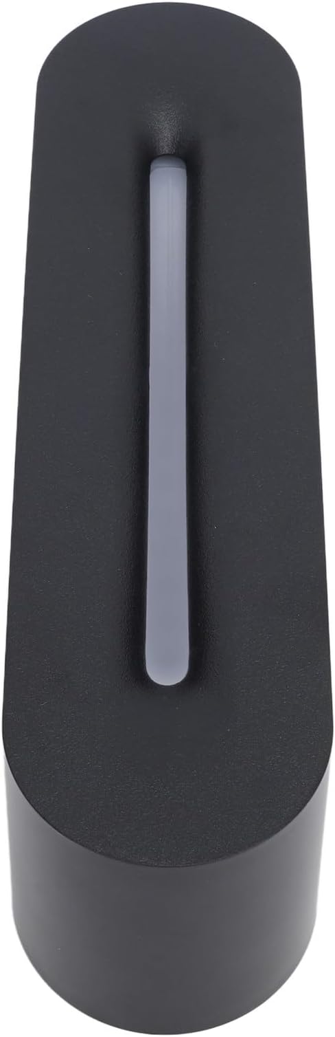 Yoidesu Flame Diffuser Humidifier, 7 Flame Colors, USB Plug Design, Waterless Automatic Power Outage, 150ml Large Capacity Water, Three Lighting Modes (DQ709 Black)