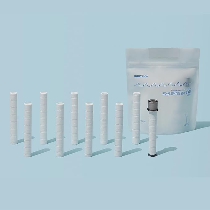 BODYLUV Pure Filter - Replacement Cartridge for Shower Head (10EA, 10, Count)