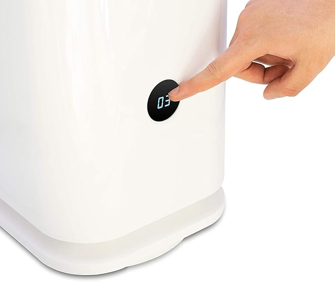 ULTTY Bladeless Tower Fan and Air Purifier in one, Bedroom Fan with HEPA Filter 99.97% Smoke Dust Pollen Dander, 42 Inch 90° Oscillating Tower Fan with Remote, Touch, 8H Timer