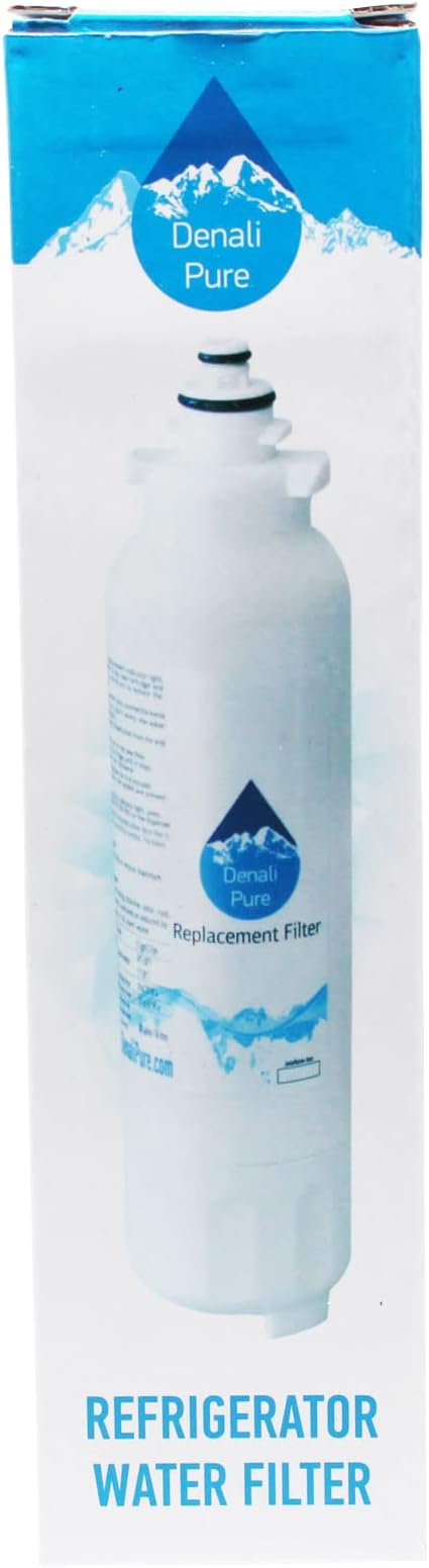 2-Pack Replacement for LG LSXS26366S Refrigerator Water Filter - Compatible with LG LT800P, ADQ73613401 Fridge Water Filter Cartridge