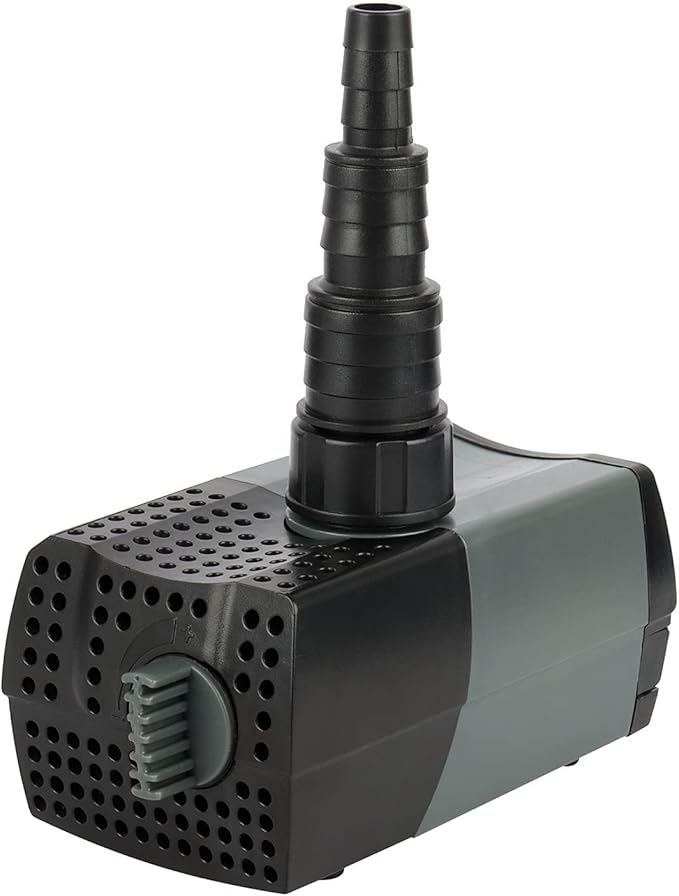 WaterRebirth (HSUP-1400F) Submersible Water Pump With Fountain Jets - Pond Pump - Submersible Pump - Water Fountain Pump - Aquarium Pump