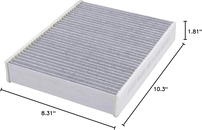 FRAM Fresh Breeze Cabin Air Filter Replacement for Car Passenger Compartment w/Arm and Hammer Baking Soda, Easy Install, CF11472 for Select BMW Vehicles , white