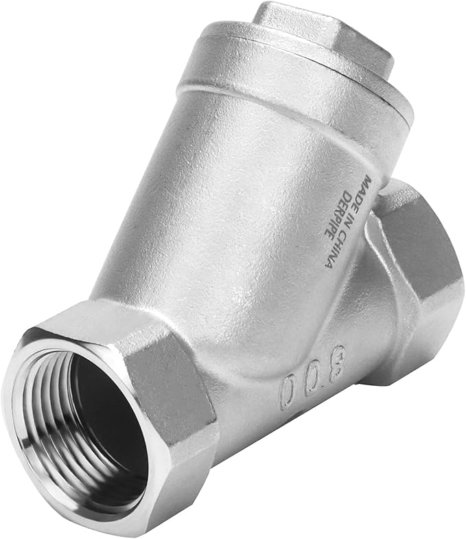 1 Inch Wye Strainer 100 Mesh Screen Filter Valve - 800 WOG SUS316 CF8M