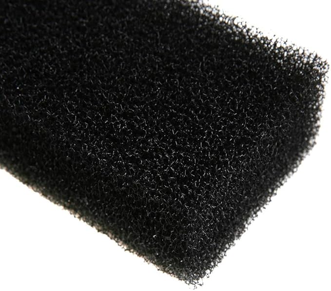 JIH Bio Sponge Filter Media Pad Foam Sponges,Cut-to-Size Foam 16.5"x3.5"x2" 2Pcs