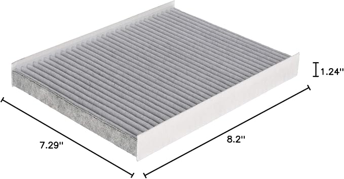 FRAM Fresh Breeze Cabin Air Filter with Arm & Hammer Baking Soda, CF10377 for Saab/Subaru Vehicles, White