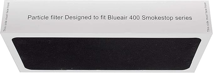 HEPA SmokeStop Filter Replacement Compatible with Blueair Classic 400 Series Air Purifiers: 402, 403, 405, 410, 450E, 455EB, 480i by LifeSupplyUSA (2-Pack)