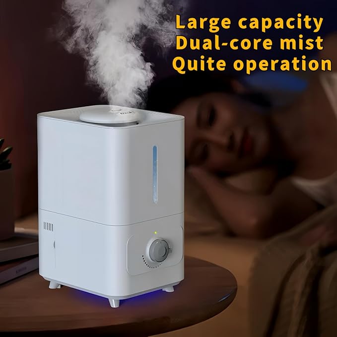 Humidifiers for Plants– Indoor Plant Humidifier with Precise Humidity Control, Grow Tent & Greenhouse Humidifier,6L high-capacity for Grow Tents, Reptile Tanks,Home & office