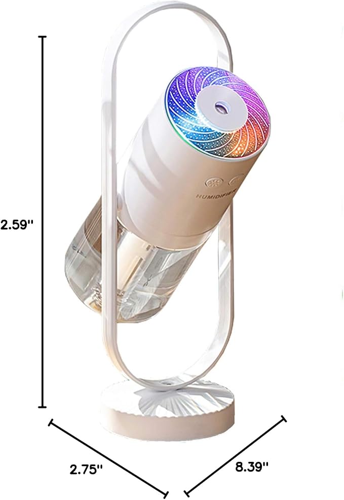 Cool mist humidifier-Portable mini humidifier with led lights,usb portable air humidifier ultra-quiet, Suitable for Babies, Kids, Indoor, Bedroom, Office, Car, Travel