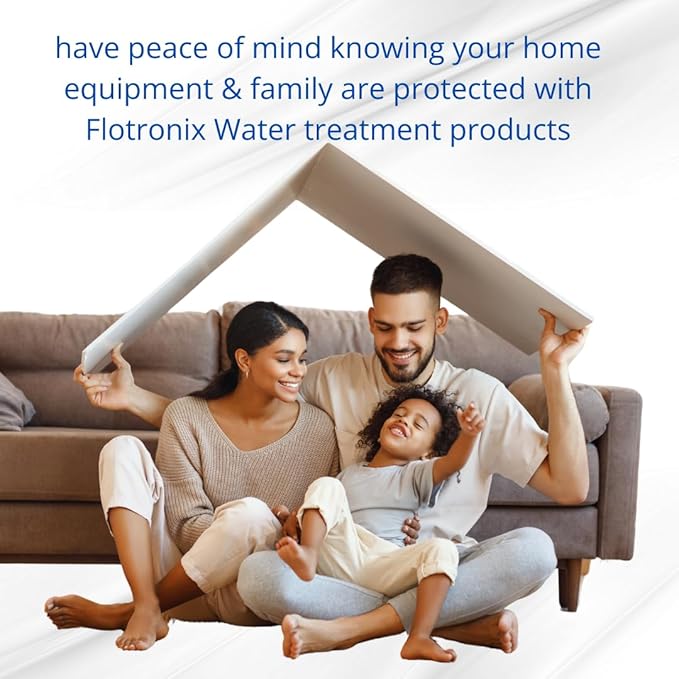 Flotronix 5 Micron 10" x 2.5" Sedmient Filter Whole House Water Filter Replacement, Compatible with Well Water Filters - P5, AP110, WHKF-GD05, 155014-43, FXUSC, 4 Pack