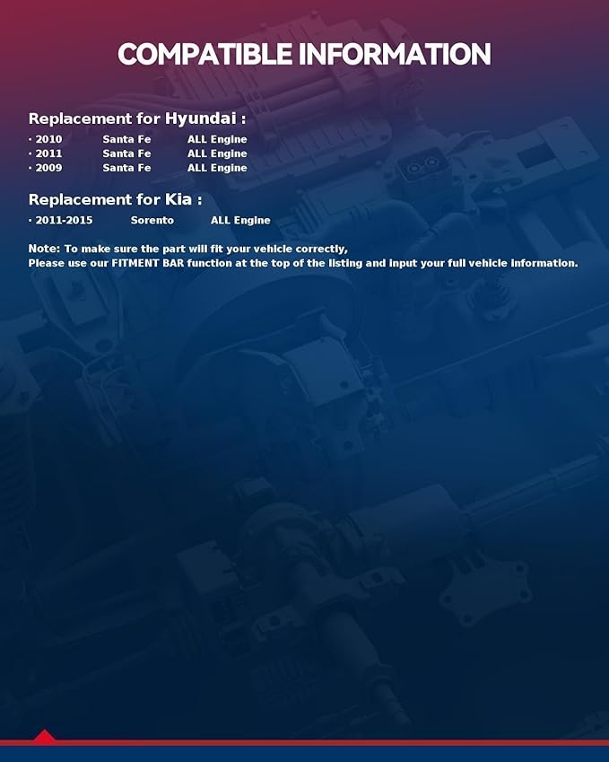 KAX Premiun Cabin Air Filter CF11664 Replacement for Kia Sorento (2011-2015), Santa Fe (2009-2011), Strong Adsorption w/Upgraded Activated Carbon