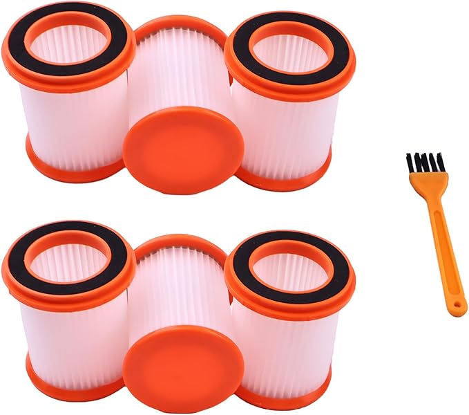 6pcs Filter and 1pc Brush for TMA T120 T121 T151 T150 T220 T210 T181 T180 T220 Vacuum Cleaner