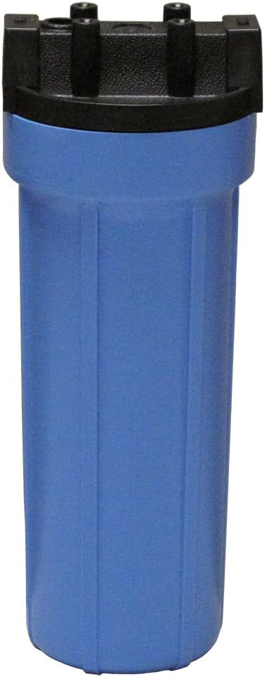 Pentek 158006 10" Slim Line Water Filter Housing 3/8 Blue Sump No PR