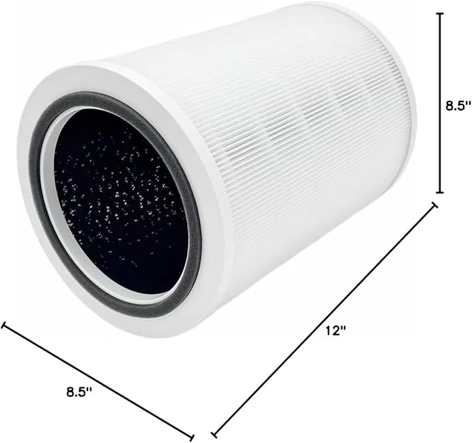 R-M003 Filter For Air Purifier Compatible with RENPHO R-M003 Large Room Air Purifier, R-M003-F1 R-M003-F2,4-Stage Replacement H13 Filter