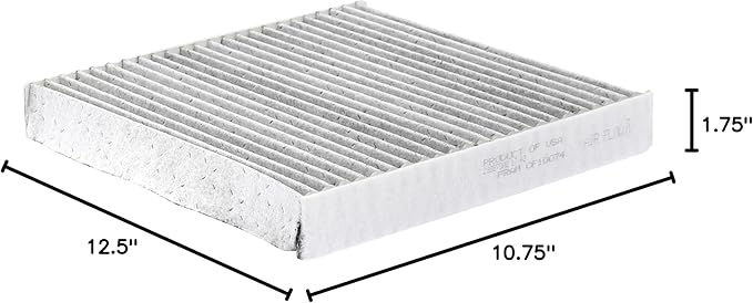 FRAM Fresh Breeze Cabin Air Filter Replacement for Car Passenger Compartment w/Arm and Hammer Baking Soda, Easy Install, CF11183 for Select Dodge and Jeep vehicles, white (Pack of 2)