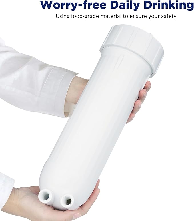 Membrane Solutions 3012 RO Membrane Housing Kit, Universal for Semi Commercial 200/300/400 GPD Reverse Osmosis Water Filter Systems, RO Filter Housing Wrench Fittings Set