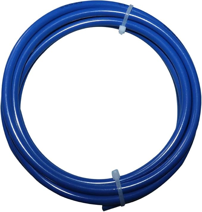 Huining 4 Pack Water Pipe for Reverse Osmosis Membrane Residential RO Membrane Water Filter Cartrige Replacement for 5-Stage Home Drinking Water Filtration System Household Water Purifier