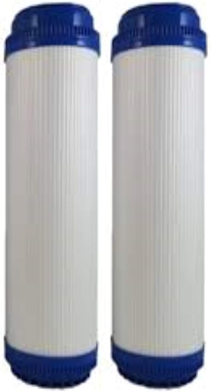 CFS – 2 Pack Granular Activated Carbon Water Filter Cartridges Compatible with Hydro Life 52412, C-2063 Models – Removes Bad Taste & Odor – Whole House Replacement Filter Cartridge