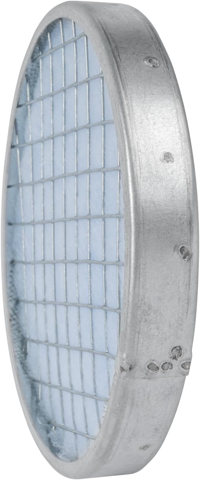 Vent Systems 6" Filter Replacement - Duct Filter - G4 Class Filtration Purifier System with Steel Mesh Screen - Air Vent Filters for Dust Collection/Air Purification - Rigid/Flexible Vent Hose