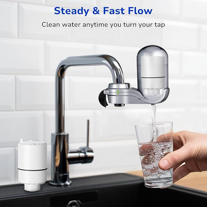 Fil-Fresh 2-Pack Replacement Water Filter for PUR, PUR PLUS Sink Faucet Filtration System, Model FM-3700, PFM400H, PFM350V, Filter# RF3375