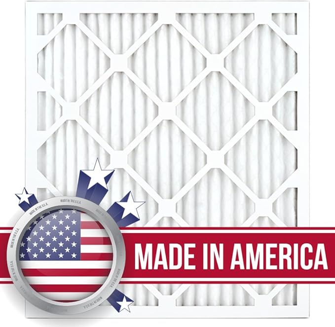 AIRX WICKED CLEAN AIR. HEALTH 18x20x1 MERV 13 Pleated Air Filter - Made in the USA - Box of 6