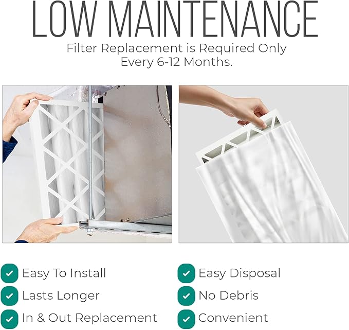 Furnace Filters FC100A1037 - HVAC 20x25x4 Air Filter Replacement Merv 11 with Homequip Easy Disposal Bag (3 Pack)