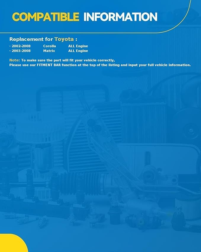 PHILTOP Cabin Air Filter, CF10133 Replacement for Toyota Corolla 2002-2008, Matrix 2003-2008, Premium Cabin Filter with Activated Carbon Filter