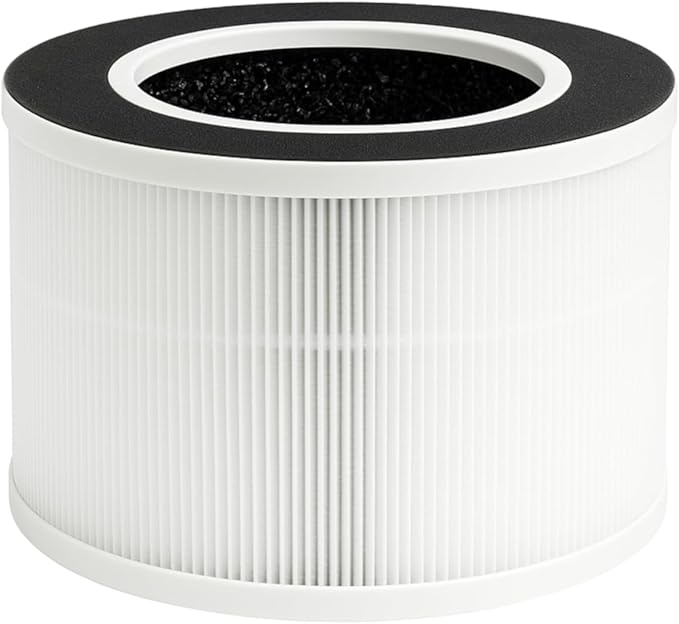 Nispira TD-1500 4-in-1 True HEPA Replacement Filters for Tredy Air Purifier TD-1500, 3 Packs