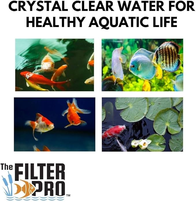 Green Coarse Filter Media, 2" Thick, 28" x 120" Roll, Perfect for Aquariums, Ponds or Water Gardens, Made in USA