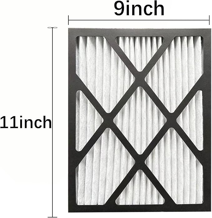 4-Pack True 9 x 11 x 1 MERV 13 Replacement Dehumidifier Filter,Compatible with Santa Fe Ultra70 Compact70 Element Compact2 UA 65H Dehumidifier Models 9x11x1 Dehumidifier Filter