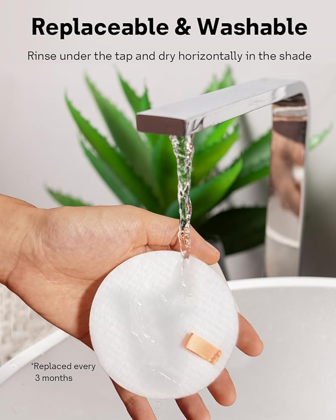 Leemone Vacuum Cleaner Replacement Filter Compatible with Levoit LVAC-200 Cordless Stick Vacuum, 8 Pre-Motor Filters (8 Felt Filters & 8 Foam Filters)