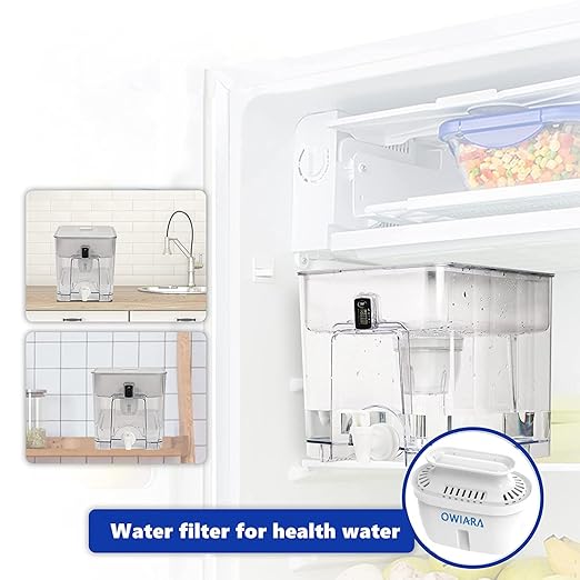 Standard Water Filter, Standard Replacement Filters for Pitchers and Dispensers, BPA Free, 1 Count