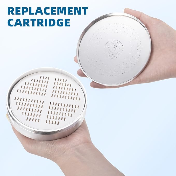 Vitamin C + Vitamin E + Vitamin A Shower Filter Replacement Cartridge for Aquahomegroup Shower Head Filter - 2 Packs