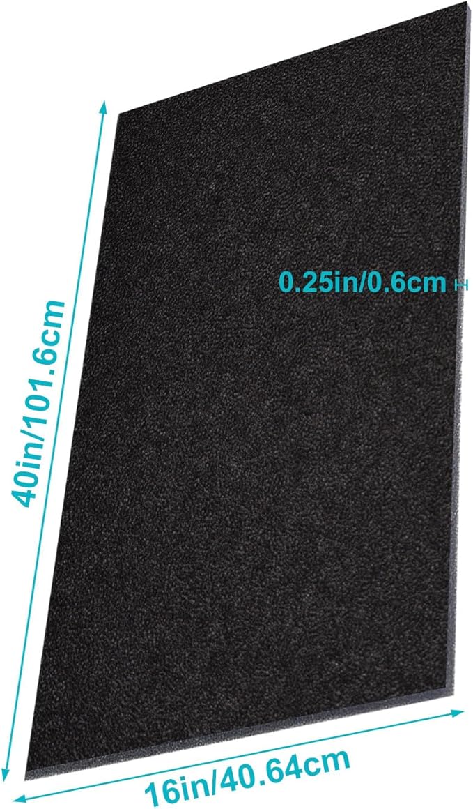 RV A/C Filters Replacement, 16 x 40 x 1/4 Inches RV Air Conditioner Replacement Filters, Can Cut to Fit RV Air Conditioner Filter for Motorhome Travel,Travel Trailers, Camper