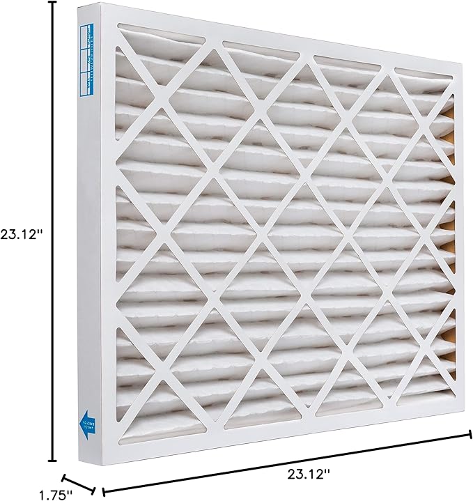 Aerostar 24x24x2 MERV 13, Pleated Air Filter, 24x24x2, Box of 4, Made in the USA