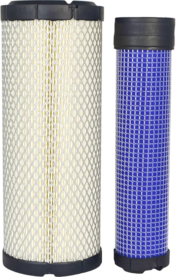 Outer Inner Air Filter Set 40007575 40514270 Compatible with LS i3030 i3040 MT235E MT335H MT340HC G3033H G3038H R3029 R3039 R4010 R4020 R4041 R4047 XG3032 XG3037 XR3032 XR3135 XR3140 Tractor