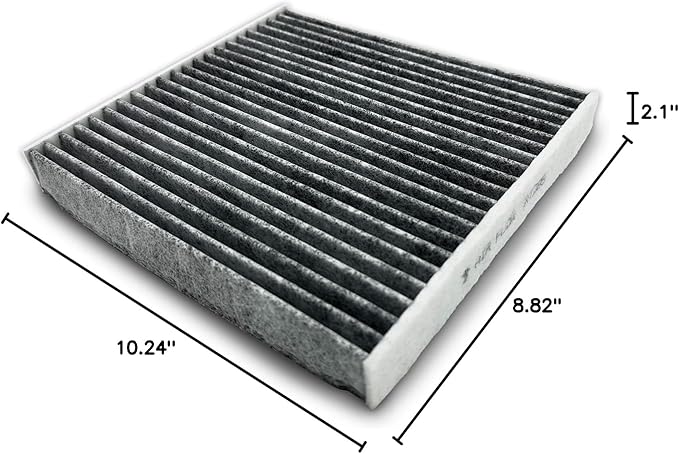 RUITO Cabin Air Filter, Fits 2017-20 Continental, 2015-22 Edge, 2013-20 Fusion, 2016-18 MKX, 2013-20 MKZ, 2019-23 Nautilus, 2019-20 SSV Plug-In Hybrid, Replacement for CF11775, CAF1908P, PC6286