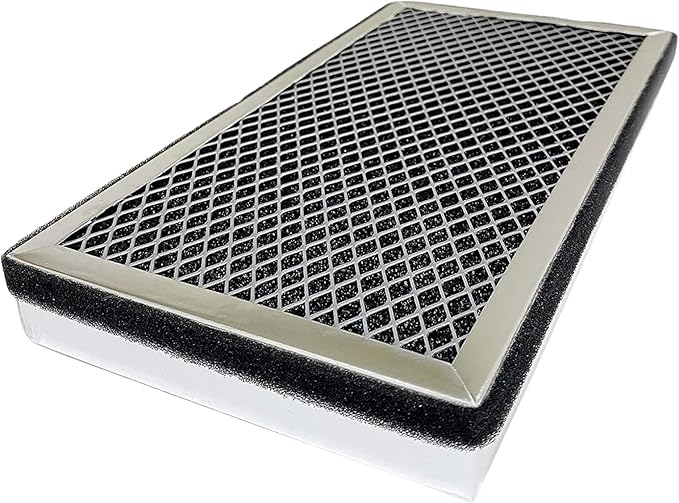 Nispira True HEPA Replacement Filter with Activated Carbon Compatible with MA#15 Air Purifier Part MA#15R. 4 Packs