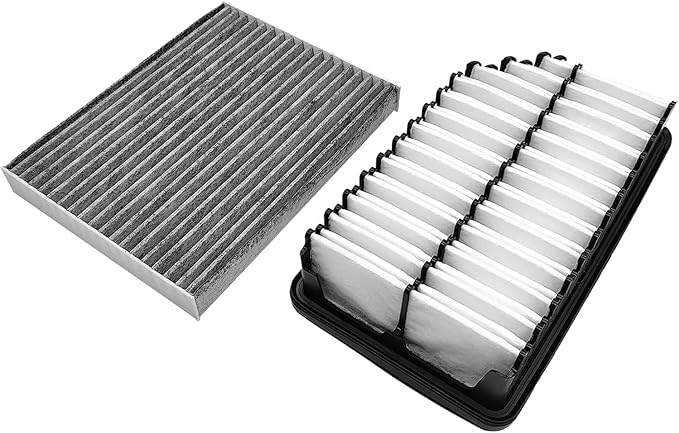 JTBU002-206 Cabin and Engine Air Filters for Kia Soul Engine Cabin Air Filter 2019 2018 2017 2016 2015 2014
