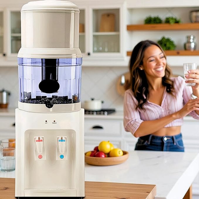 Gravity Water Filter Replacement Cartridge 1361 for Nikken PiMag Aqua Pour Water System,Alkaline Home Filtration System Parts & Accessories for Countertop Dispenser, Filtros de Agua para Tomar, 2 Pack