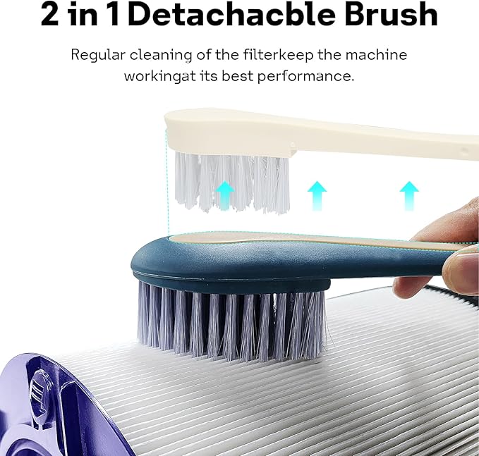 Leemone True HEPA+Carbon Filter 2-Pack Replacement for Dyson PH01 PH02 PH03 HP06 TP06 HP07 TP07 HP09 TP09 360° Combi Glass Purifying Fans, Compatible with Dyson Pure Cool Hot Air Puri-fier (Blue)