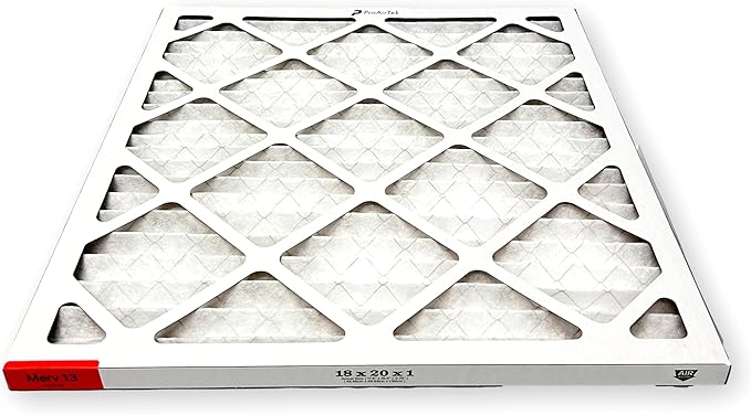 Proairtek AF18201M13SWH Model 18x20x1 Pack of 4 Air Filters, MERV 13; Ideal for Anyone Wanting Clean, Crisp Air in Their Home