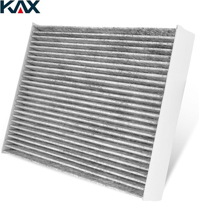 KAX Cabin Air Filter, CF11174 Replacement for Fusion MKZ 2010 2011 2012, Milan 2010 2011, w/Activated Carbon Passenger Compartment Air Filter, Filter Up Dust Pollen
